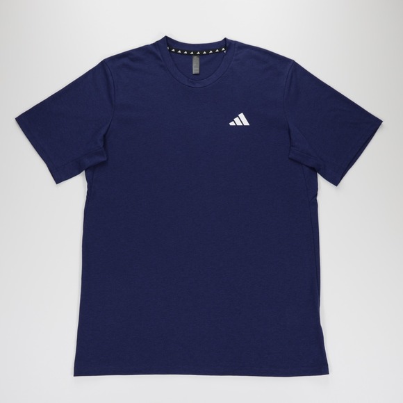 adidas Other - Adidas Men's Crew Neck Short Sleeve Feel Ready Training Tee‎ Dark Blue Size M